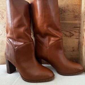 Brown Leather Women's Boots